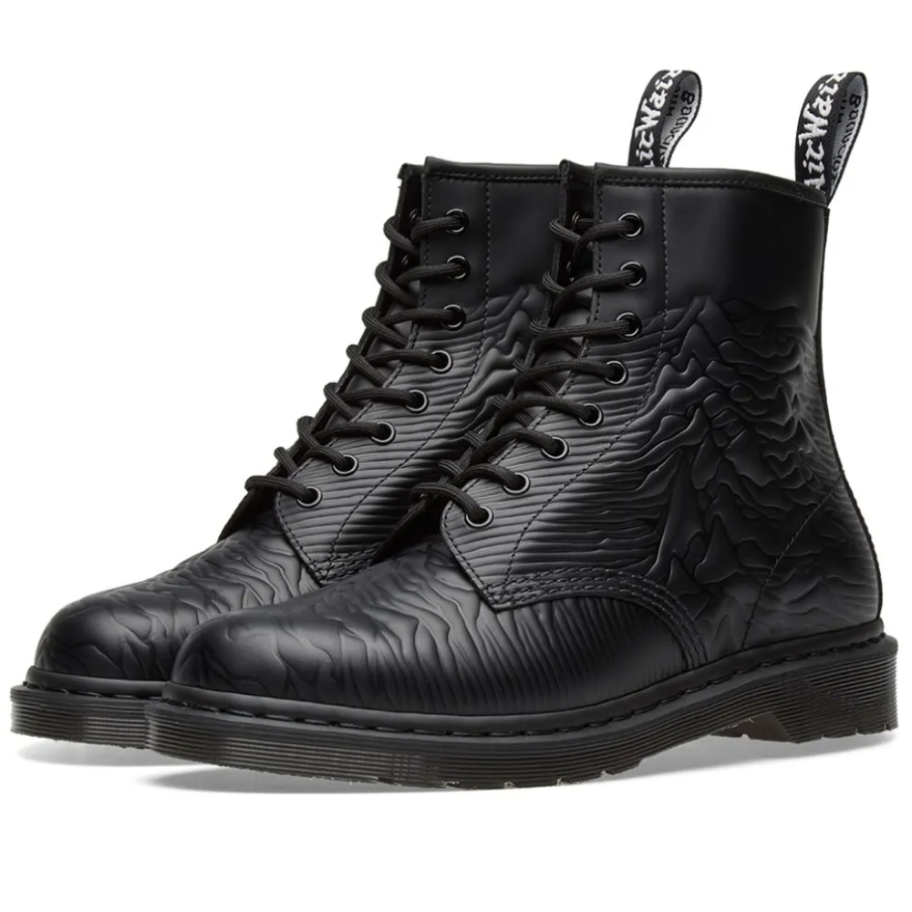Dr. Martens x Joy Division Unknown Plesures lace up boot